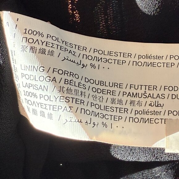 NWOT MANGO Sequin Rainbow Striped Dress – Deep V-Neck Party Dress - Picture 8 of 8